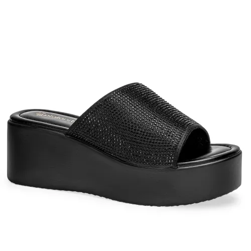 Platanitos Negro de Mujer modelo Sandalia Dama Sw Kussy negros sintéticos mujer 2025051213375166169 Sintético Sintético